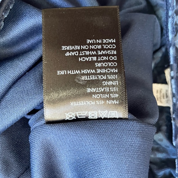 Velvet Paisley Long Sleeve Romper - Picture 3 of 8